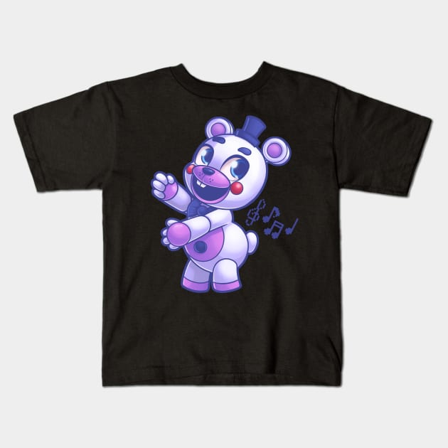 Dancing Helpy Kids T-Shirt by ChristaDoodles